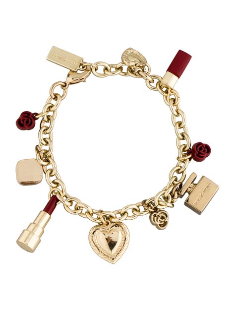 dolce gabbana charm bracelet|dolce and gabbana charm bracelet.